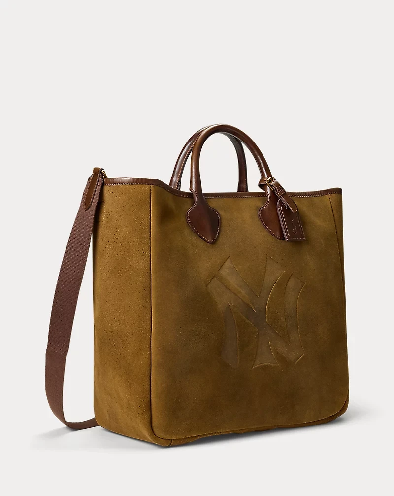 Polo Ralph Lauren Yankees Suede Tote