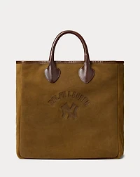 Polo Ralph Lauren Yankees Suede Tote
