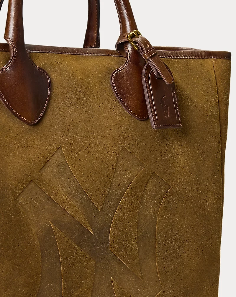 Polo Ralph Lauren Yankees Suede Tote
