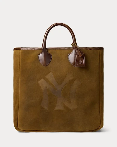 Polo Ralph Lauren Yankees Suede Tote