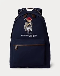 Polo Bear Canvas Backpack