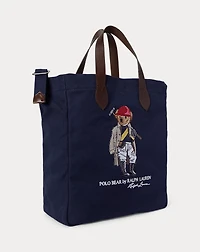 Polo Bear Canvas Shopper Tote