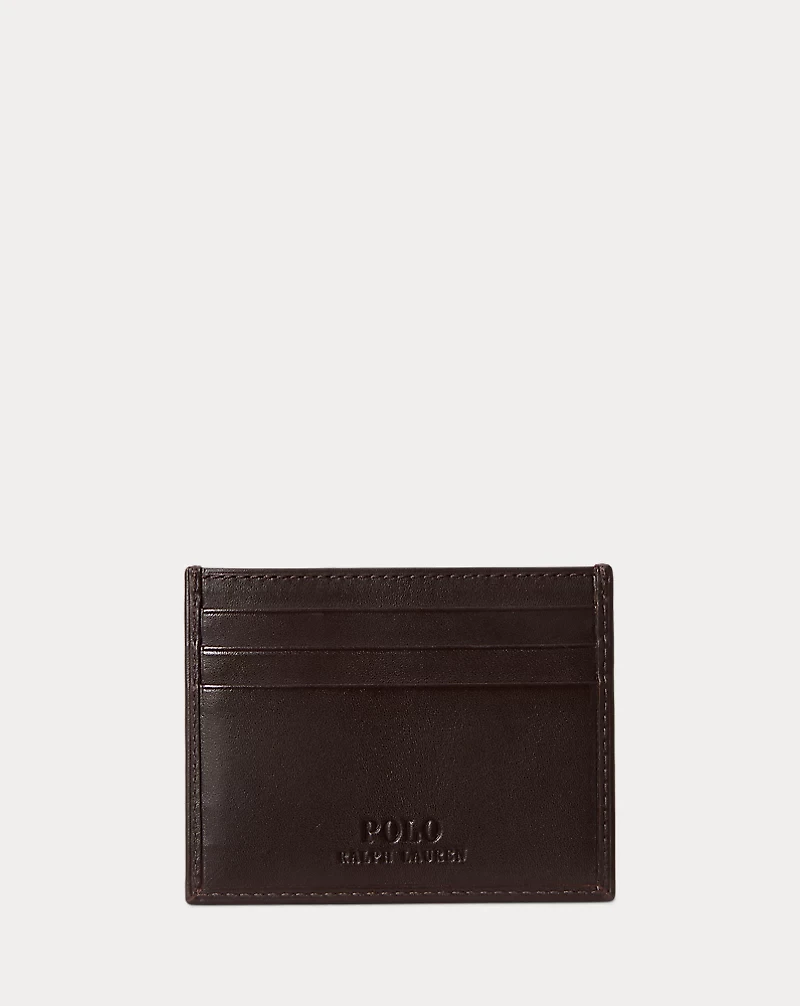 Polo Bear Leather Card Case