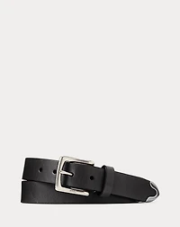 Western Leather Dress Belt