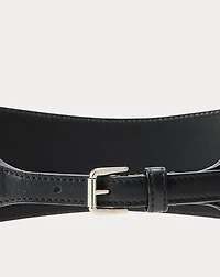 Calfskin Wide Corset Belt