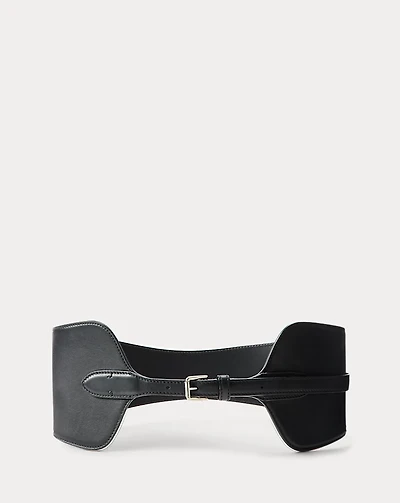 Calfskin Wide Corset Belt