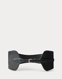 Calfskin Wide Corset Belt
