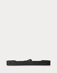 Tooled Vachetta Leather Belt