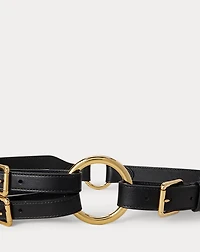 Tri-Strap O-Ring Leather Belt