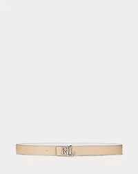 Logo Reversible Leather Belt