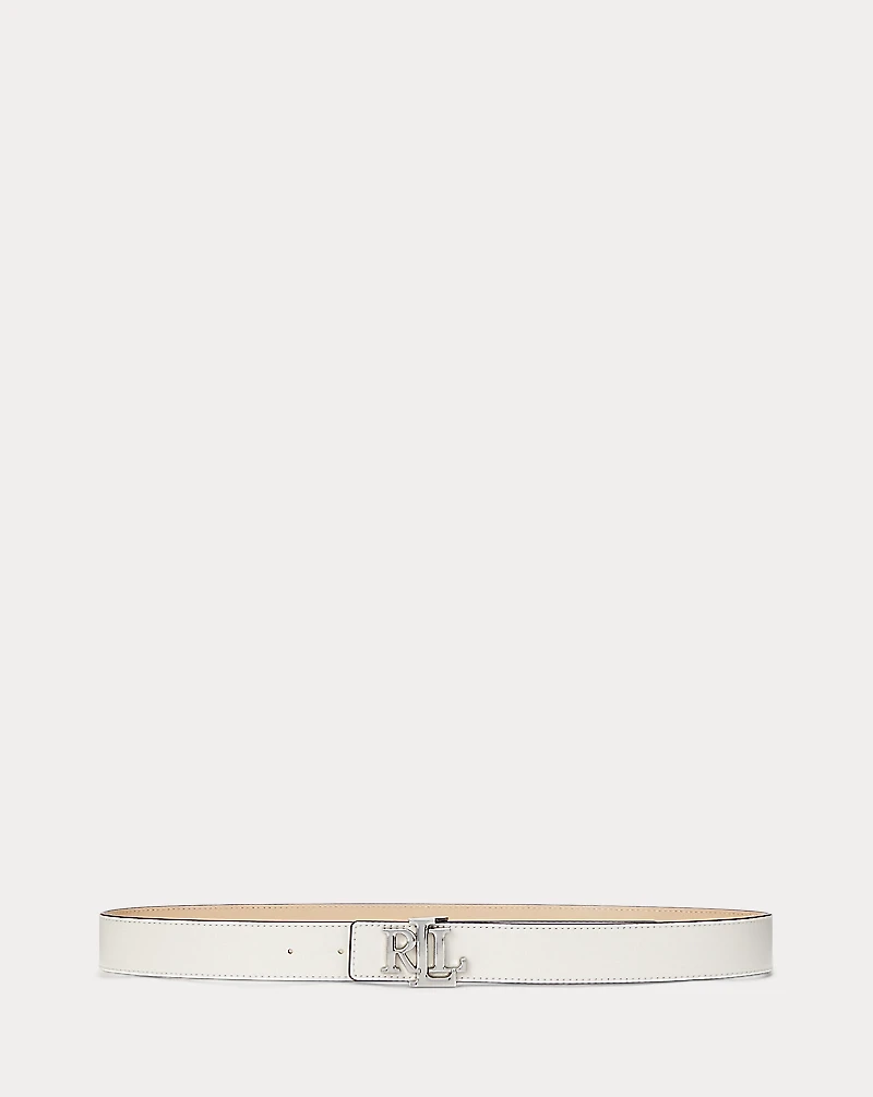 Logo Reversible Leather Belt