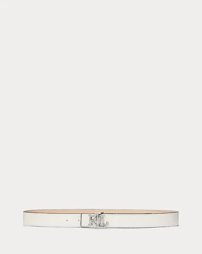 Logo Reversible Leather Belt