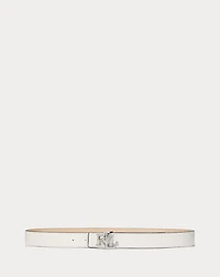 Logo Reversible Leather Belt