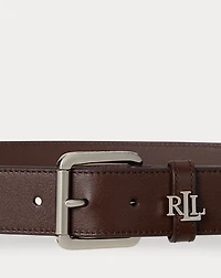 Logo-Keeper Leather Belt