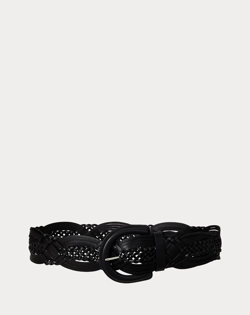 Braided Leather Belt