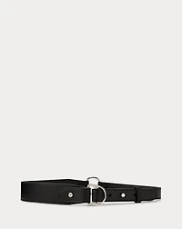 Equestrian D-Ring Leather Belt