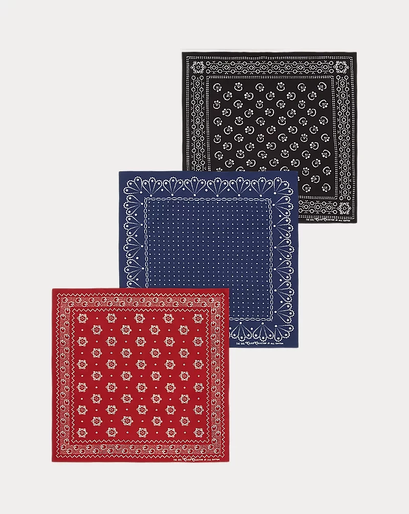 Calico-Print Bandanna 3-Pack