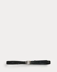 Hand-Tooled Leather Belt