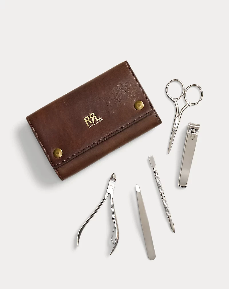 Nail Grooming Kit & Leather Case
