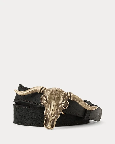 Limited-Edition Roughout Suede Belt