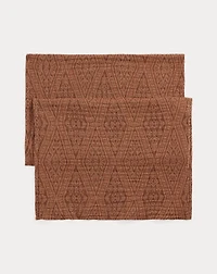 Double-Faced Cotton Jacquard Scarf