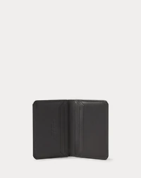 Calfskin Folded Card Case