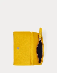 Polo Play Leather Snap Card Case
