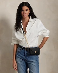 Polo ID Leather Chain Wallet & Bag