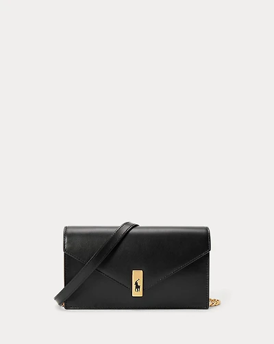 Polo ID Leather Chain Wallet & Bag