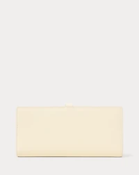 Polo Bear Leather Snap Wallet