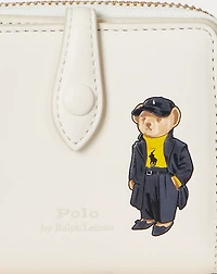 Polo Bear Leather Compact Wallet