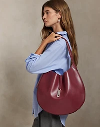 Polo ID Calfskin Large Shoulder Bag