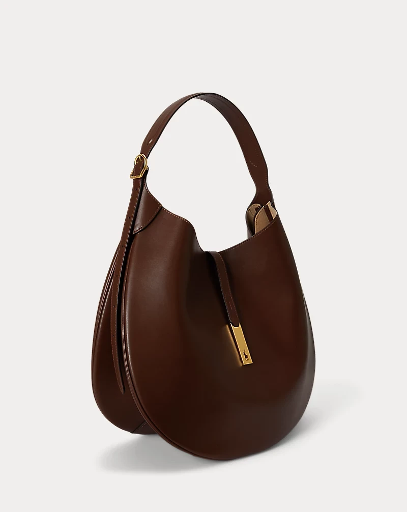 Polo ID Large Calfskin Shoulder Bag