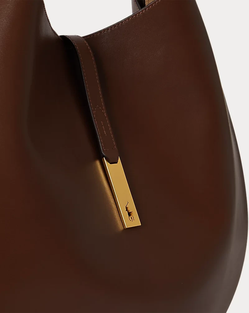 Polo ID Large Calfskin Shoulder Bag