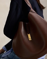 Polo ID Large Calfskin Shoulder Bag