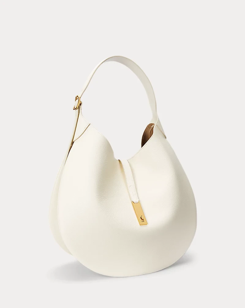 Polo ID Leather Large Shoulder Bag