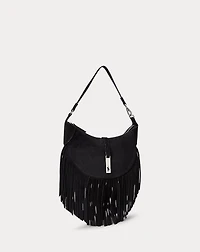 Polo ID Fringe Suede Mini Shoulder Bag