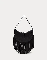 Polo ID Fringe Suede Mini Shoulder Bag