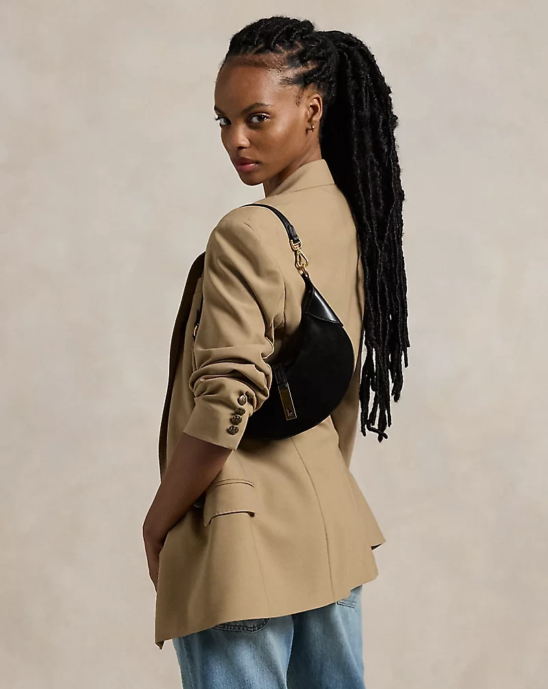 Polo ID Suede Mini Shoulder Bag