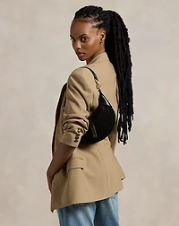 Polo ID Suede Mini Shoulder Bag
