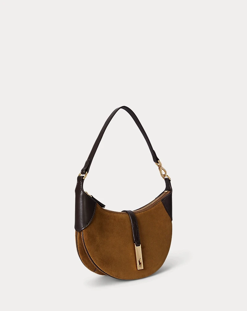 Polo ID Suede Mini Shoulder Bag