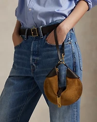 Polo ID Suede Mini Shoulder Bag
