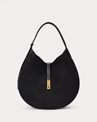Polo ID Suede Large Shoulder Bag