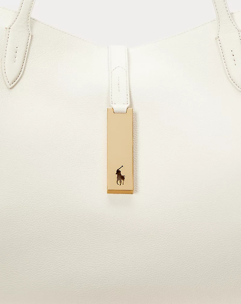 Polo ID Leather Large Tote