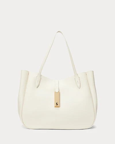 Polo ID Leather Large Tote