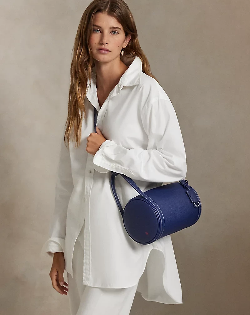 Polo Play Leather Barrel Duffel