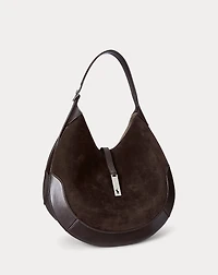Polo ID Suede Large Shoulder Bag