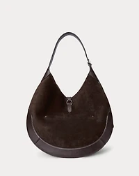 Polo ID Suede Large Shoulder Bag