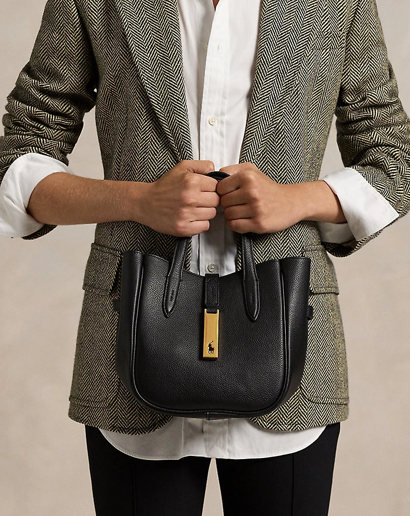 Polo ID Leather Small Tote