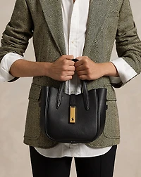 Polo ID Leather Small Tote